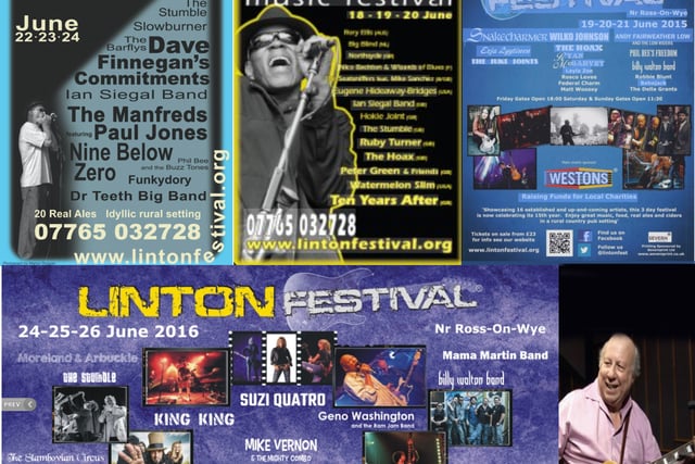 Linton Festival marks final outing at The Alma with music icons