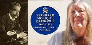 Blue plaque honours forgotten Ross benefactor Bernhard Carrodus