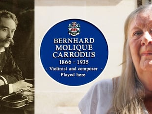 Blue plaque honours forgotten Ross benefactor Bernhard Carrodus