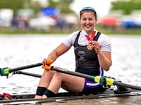Fliss makes medal splash at British college champs