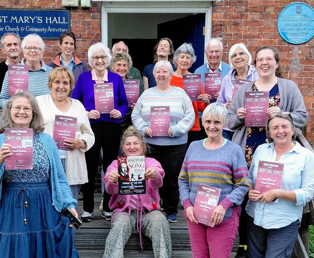 Ross Penyard Singers present 'Shakespeare in Song' concert