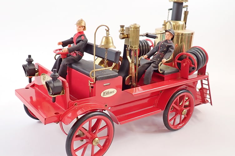 Wilesco fire engine