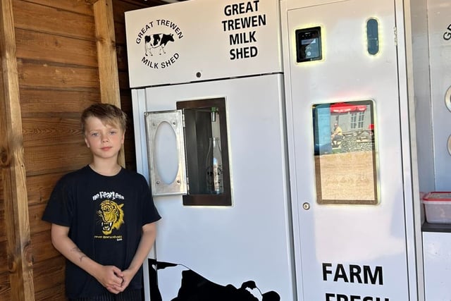 Great Trewen Milk Shed arrives in Ross 