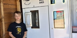 Great Trewen Milk Shed arrives in Ross 
