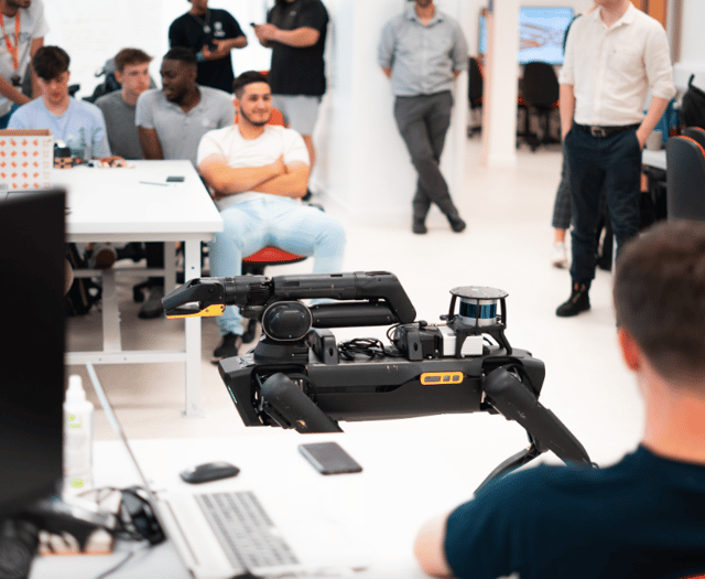 Herefordshire businesses join robotics course