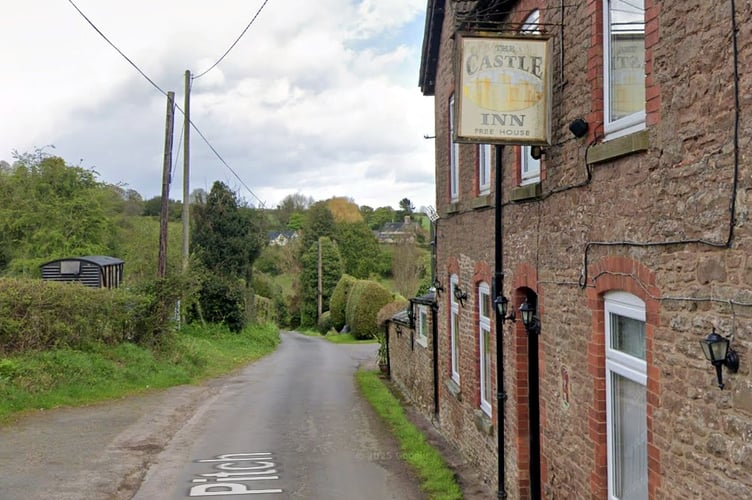The Castle Inn in Little Birch has been closed for some time (from Google Street View)