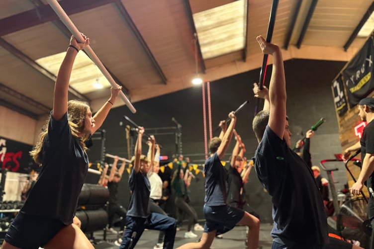 Participants at the 2025 School Fitness Festival.