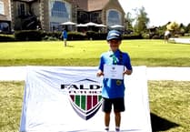 Hole-in-one star Walter proves hit in Nick Faldo event