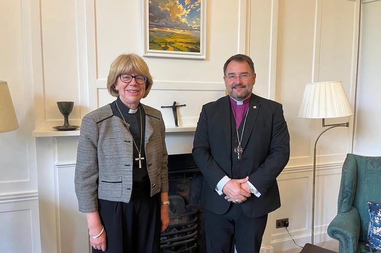 Archbishop with bishop