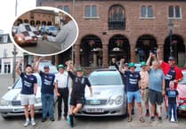 Local crew completes Top Gear-style charity drive for Blood Cancer UK