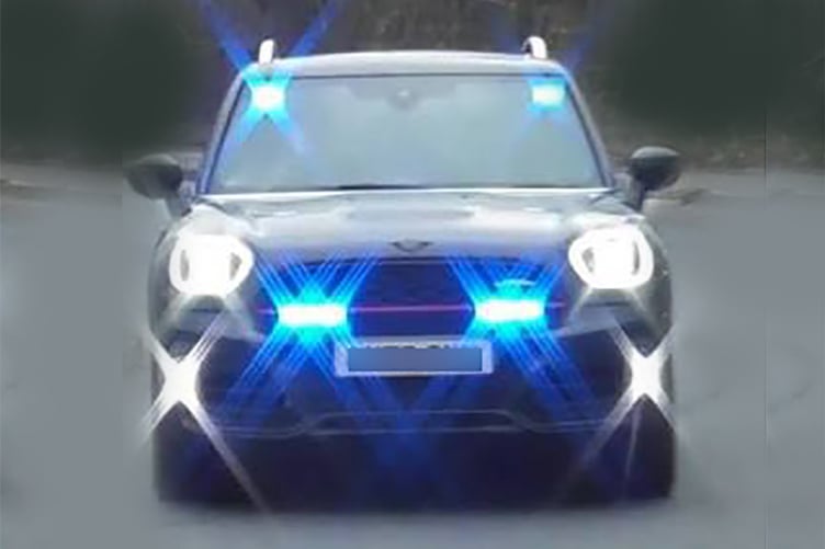 unmarked police car