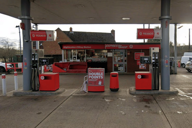 Highleadon filling station