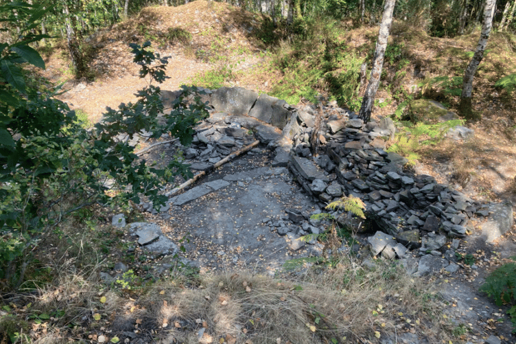 Visitors to Newent Lake have been urged to take extra care following the discovery of the remains of a fire beneath trees at the popular beauty spot.