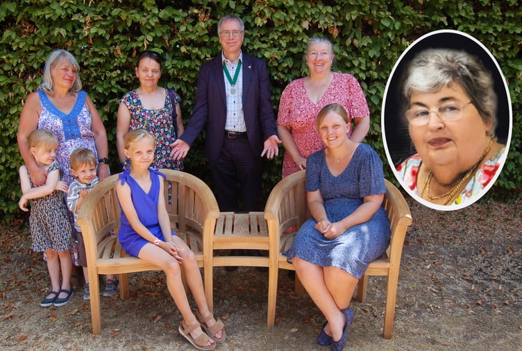 Sue Kirby memorial bench
