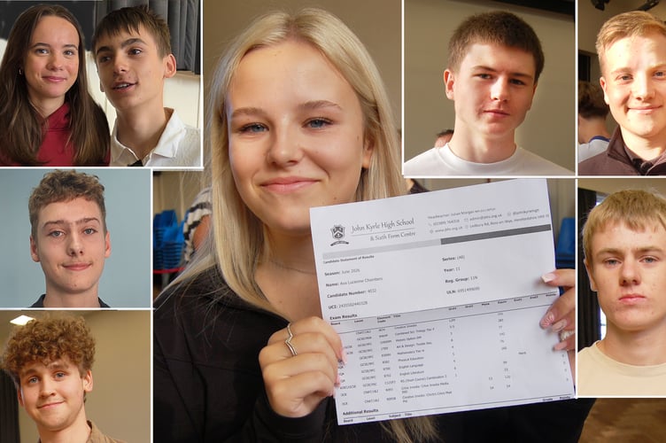 GCSE success at Jihn Kyrle High School