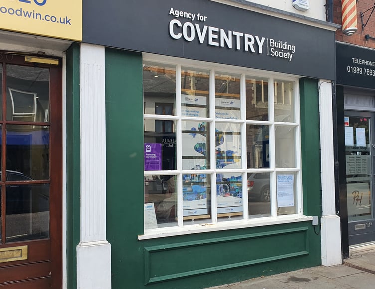 Coventry Building Society in Ross-on-Wye