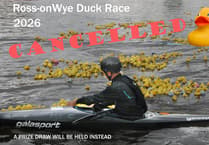 Ross-on-Wye Duck Race cancelled due to low water levels