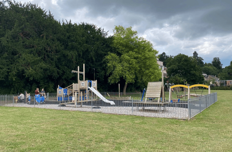 The Ropewalk play area in Ross has been vandalised again