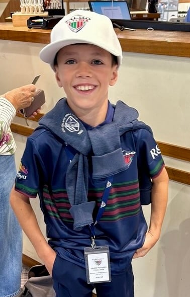Walter Hall placed fourth overall in the Nick Faldo Futures National Final event at The Belfry