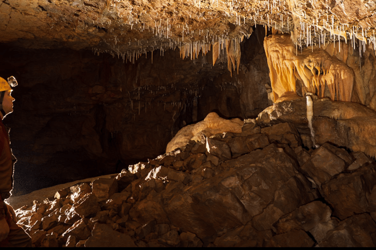 Formations in Redhouse Lane Swallet. Picture: Dr Mark Tringham.
