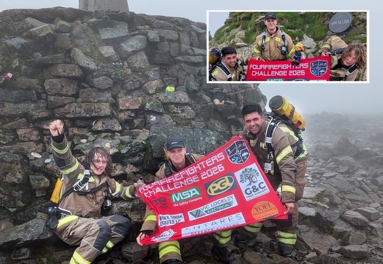 Ross Firefighters' Three peaks challenge
