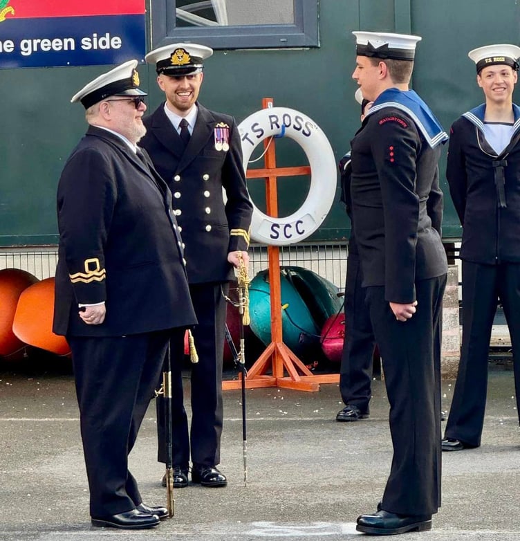 Sea Cadets at their Ross-on-Wye base in Homs Road.