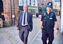 Commissioner observes Ross patrols firsthand