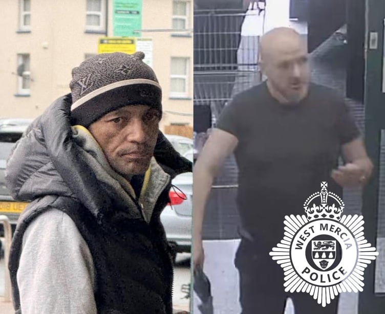 Two men police want to speak to in connection with the theft of toiletries and other items from Morrisons in Ross