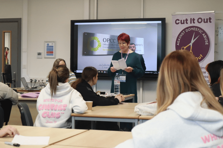 Customer-facing workers are being encouraged to learn how to recognise the signs of domestic abuse and signpost people towards specialist support.