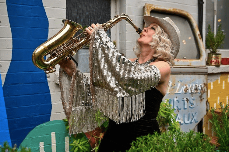 Saxophonist, vocalist and composer Kim Cypher will bring her Funky Latin Jazz Party to the Corn Exchange Jazz Club in Ross-on-Wye on Thursday, November 12.