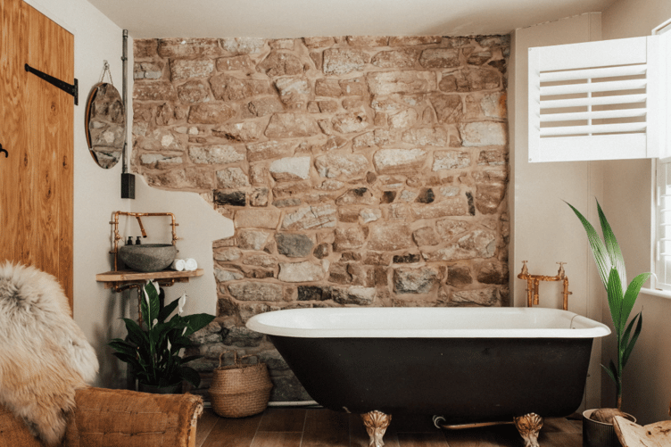 One of the rooms at The Riverside Inn in Ross-on-Wye, which has been named by The Guardian among 15 of the UK’s best small hotels, inns and restaurants with rooms for an autumn stay.
