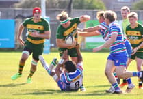 Tide goes out on Green Army at the seaside