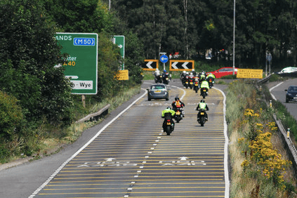 Matthew Davies was caught driving on the A40 at Ross-on-Wye with almost twice the legal level of cannabis in his blood.