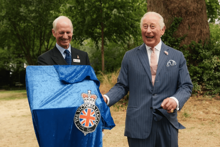 King Charles III at the Victoria League’s 125th anniversary celebration, where wines from Newent’s Three Choirs Vineyards were served.