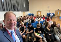 John Kyrle students quiz MP Jesse Norman on politics