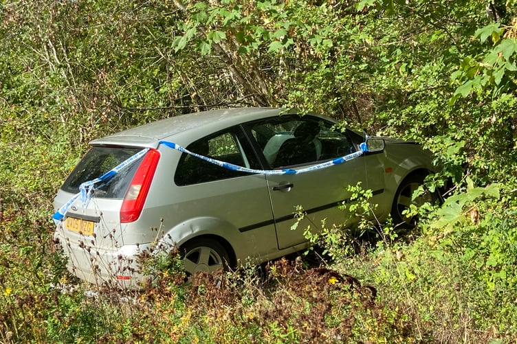 The car sustained significant damage to the front bonnet area