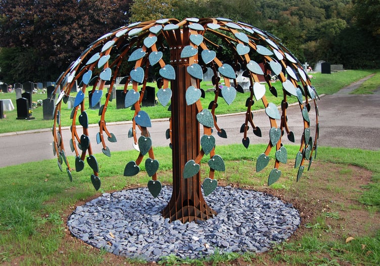 The Mulberry Tree has now been installed at a Ross-on-Wye Town Cemetery, providing families with a meaningful way to remember loved ones.