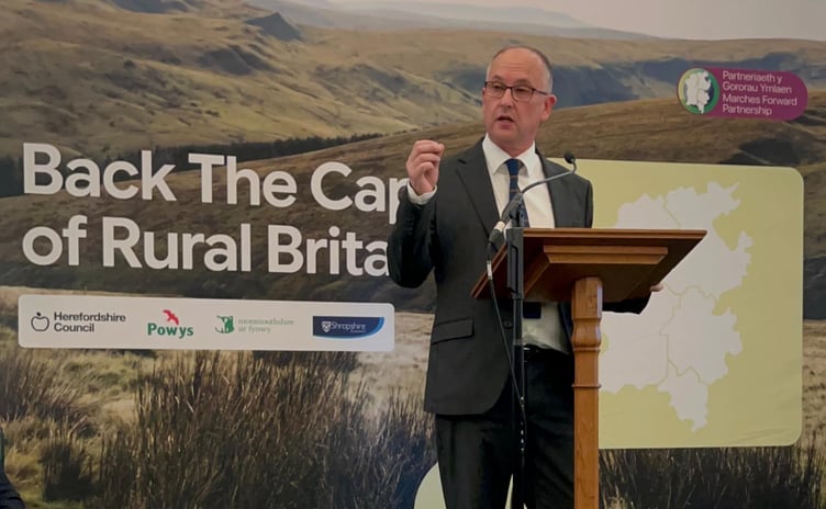Herefordshire Council’s Leader, Cllr Jonathan Lester.