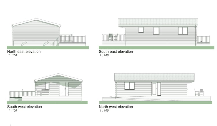 New log cabins are proposed for the Riding for the Disabled Centre in Whitchurch