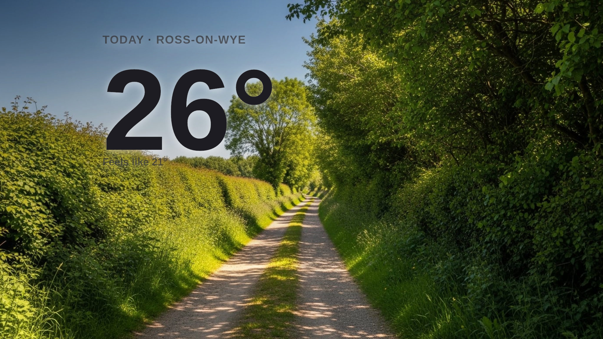 Sunny skies for Ross-on-Wye today - here's your Friday forecast